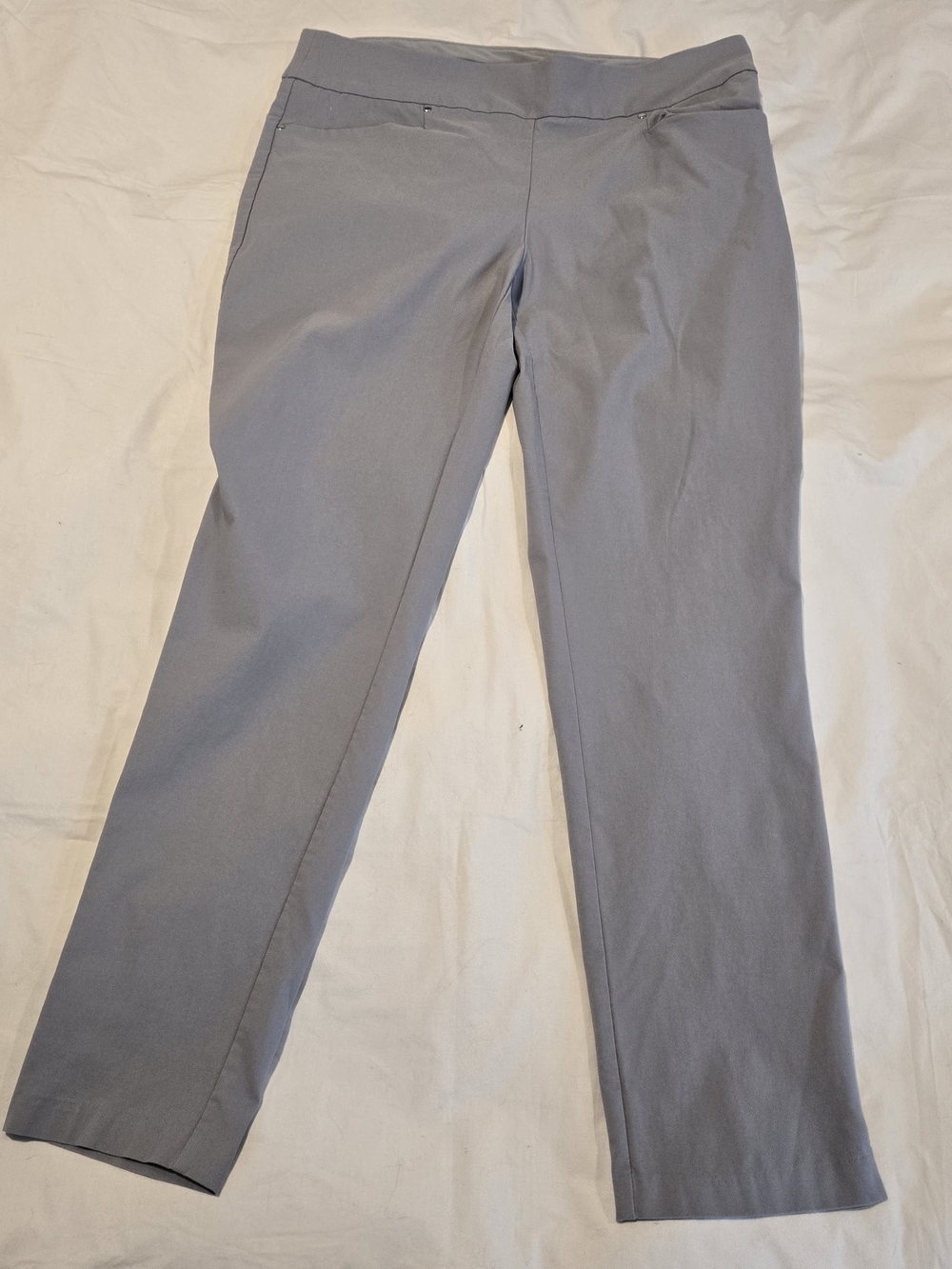 PGA Tour Straight Leg Pants in Light Gray